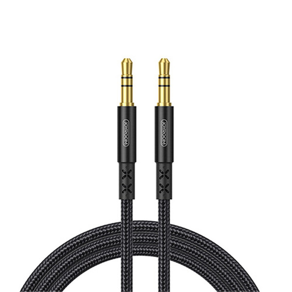 JOYROOM Audio Aux Cable SY-10A1 Nylon Braided AUX Cord 3.5 mm Male to Male Audio Cable for Car,Speaker,Headphones,Phone