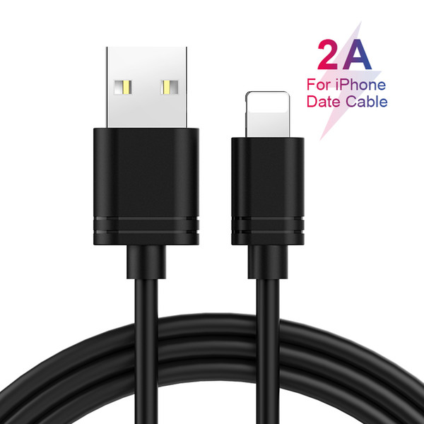 TPE Charging Data Cable For iPhone X XS MAX XR 8 7 6S 5S Plus Lighting Charger Sync USB Cord For ipad Mini