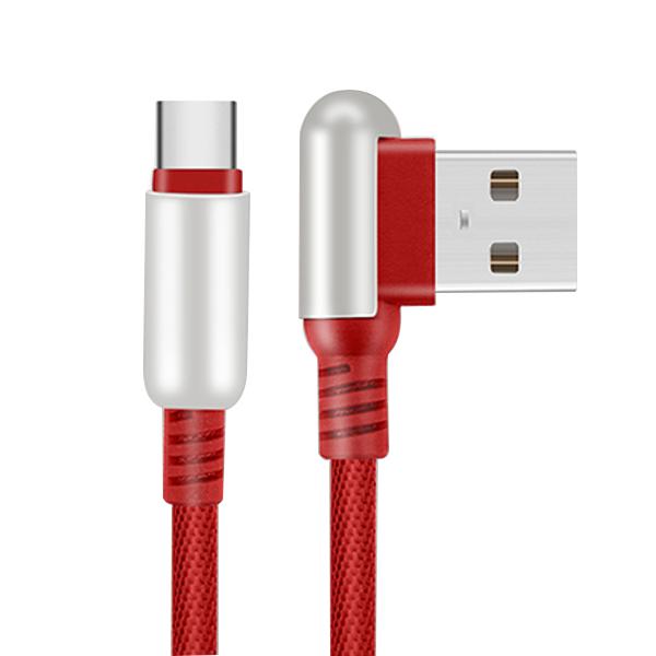 L-Shape Elbow Charging Cables For Samsung Huawei Micro USB For Xiaomi Mi 4 Redmi 5 Plus 4X Charging Date Line