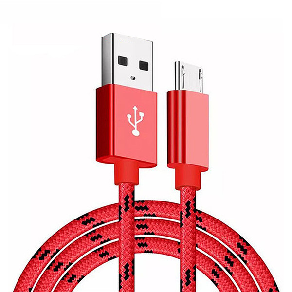 Micro USB Sync Charger Cable For Samsung Galaxy S6 For Huawei Xiaomi Redmi 4X 4A Android Phone Fast Charging Cables 1M Dropshipping