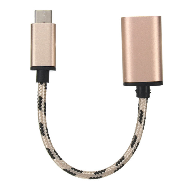 Micro USB Cable USB 3.1 Type-C USB-C OTG Cable USB3.1 Male to USB2.0 Type-A Female Adapter Cord Charging mobile phone