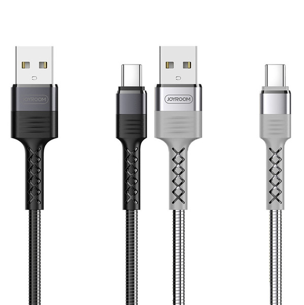 JOYROOM Micro USB Cable Zinc Alloy Nylon Braided Sync Data & Charging USB Cable for Samsung Note 9 S9