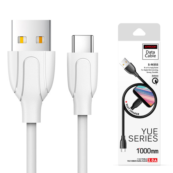 JOYROOM Type C Usb Cable 1M 3Ft Sync Data & Charging USB Cable with Retail Package for Samsung Huawei Xiaomi