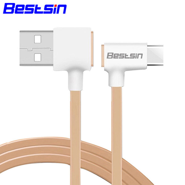 Bestsin Fast Charging Cable 1M Type C/Micro USB 2.4A For Samsung S7 S9 Note9