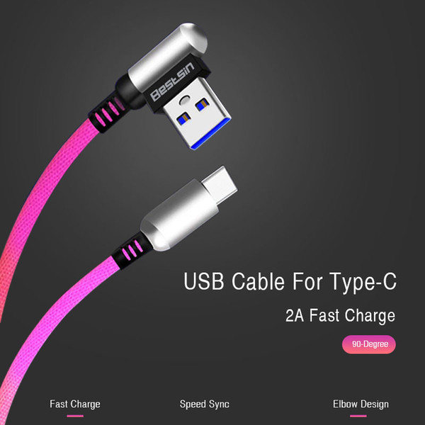 Fast Charging Cable 1 Meter for Type C Cable Data Cable for Micro USB Charging Port Support Iphone