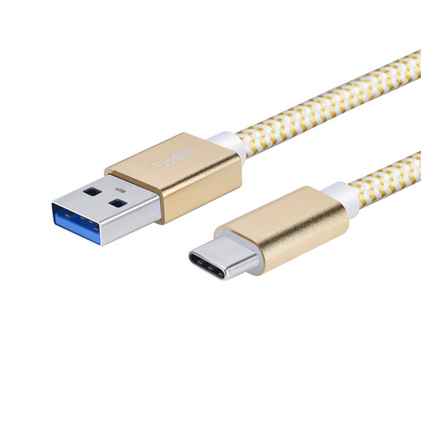 USB Type C Cable 3A Data Sync Charging USB 3.0 Type-c Cable For Oneplus 2 3 Nexus 5X 6P USB-C Charger Mobile Phone Cables