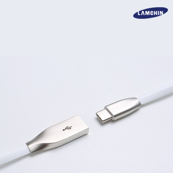 Byloly Zinc Alloy Metal USB Cable Fast Charging for Samsung Android Type C HUAWEI 2 in 1 1M 3FT with Retail Package.