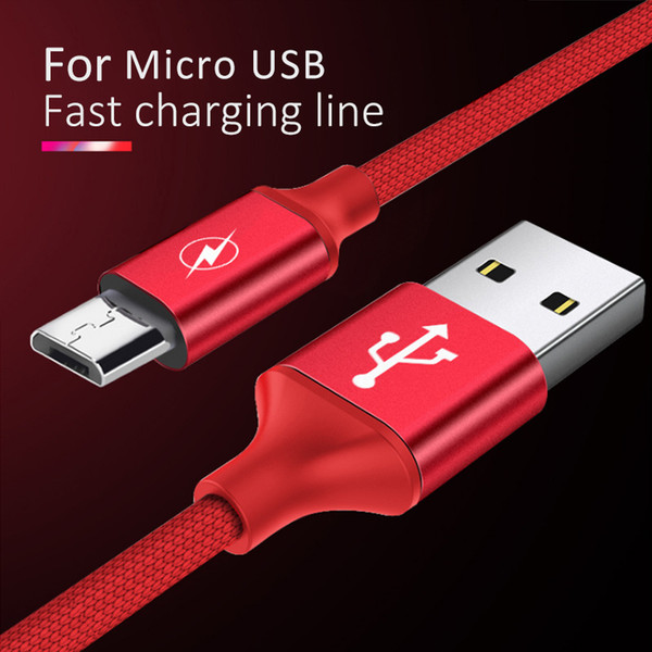 Micro USB Charging Sync Data Cable For Samsung S6 S7 For Xiaomi Redmi Note 4 4X Charger Cables