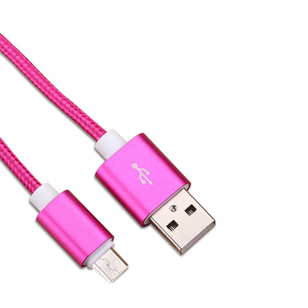 HOT 2018 1M 2A micro usb cable usb charging cable for Android iP Type-C usb data cable DHL free shipping