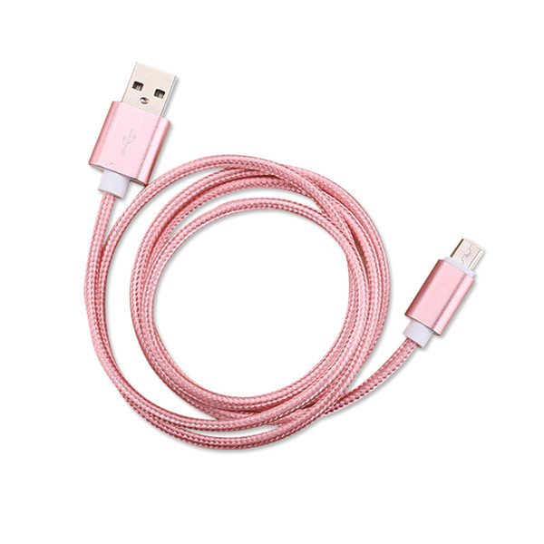 Wholesale 2018 1M 2A micro usb cable usb charging cable for Android iP Type-C usb data cable DHL free shipping