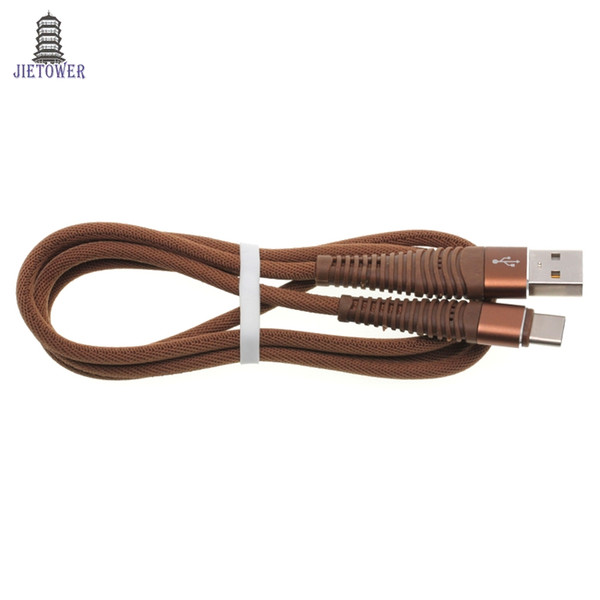 300pcs/lot Nylon Micro USB Cable usb type-c cables for xiaomi mi5 Oneplus meizu LG Nexus 5x huawei samsung letv type c wire