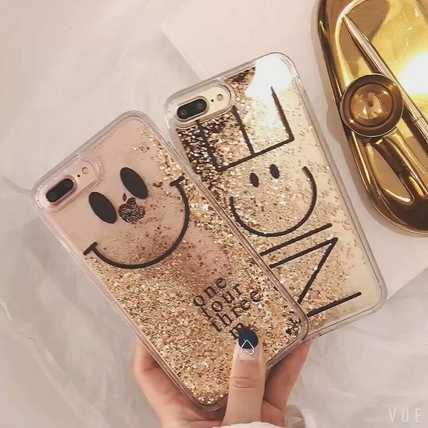 Designer Phone Case For iPhone XS Max Quicksand Phone Cases For iPhone8 Plus Luxury brand cover for iphoneXR DHL Free