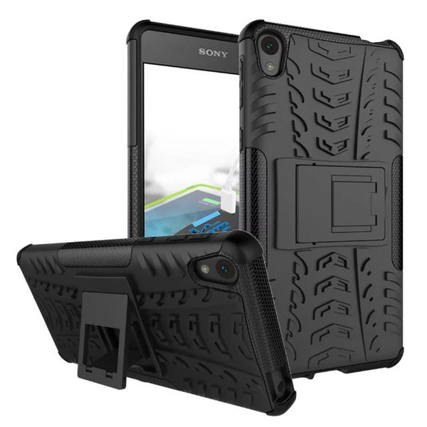 Case for Sony E5 TPU+PC dual layer Neo Hybrid shockproof heavyduty holder cover for Sony E5 Free shipping