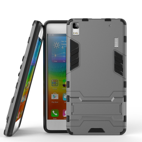 10PC 2017 New Slim Armor Neo Hybrid Tough Case Heavy Duty Cover Case Shockproof defender Case for Lenovo A6000 A7000 Z2 pro Z2