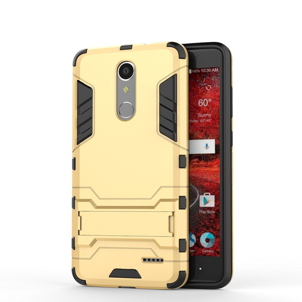 2017 New Slim Armor Neo Hybrid Tough Case Heavy Duty Cover Case Shockproof defender Case for ZTE Grand X4 Free shipping