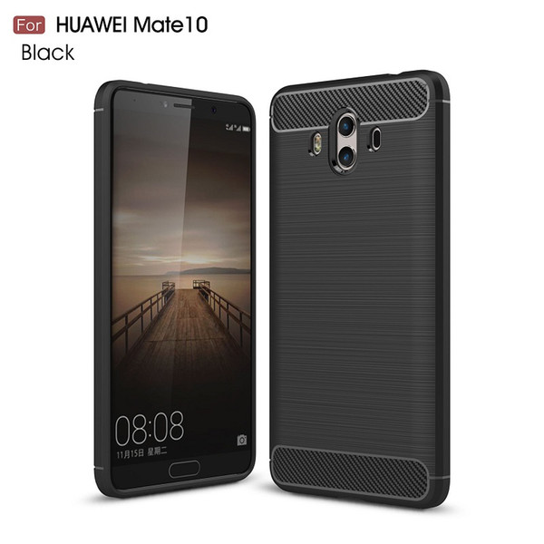 Cellphone Cases For Huawei Mate10 Carbon Fiber heavy duty shockproof armor case for huawei Mate10 2017 hot sale Free shipping