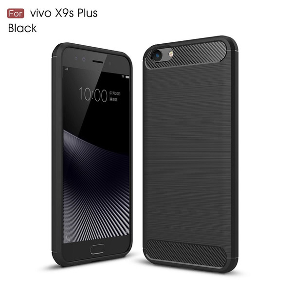 10PC Mobilephone Bag Cases For VIVO X9 X9S Carbon Fiber heavy duty shockproof armor case for VIVO X9S Plus 2017 hot sale