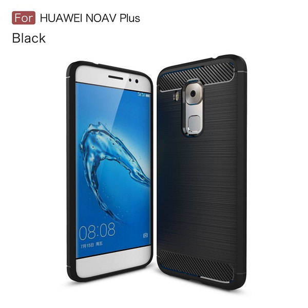 HEAVY DUTY PHONE CASES FOR HUAWEI NOVA SOFT TPU CARBON FIBER ARMOR RUGGED FITTED CASE FOR NOVA PLUS MAIMANG 5 COVER ACCENT TEXTURE