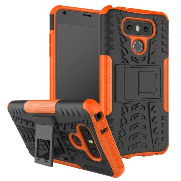 New Cellphone armor Case for LG G6 TPU+PC dual layer Neo Hybrid shockproof heavyduty holder cover for LG G6 case