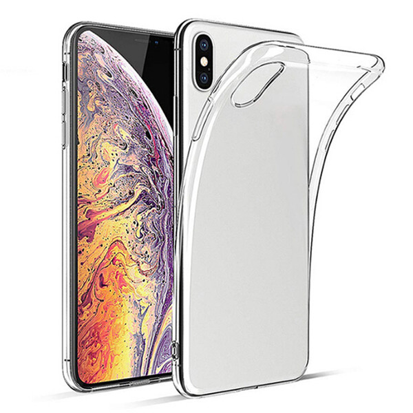 For 2019 New iPhone 11 X XR XS Max Shockproof Clear TPU Case 1.0MM Soft TPU Transparent Cover For iPhone 8 7 6 Plus Samsung S10 Note 10 Pro