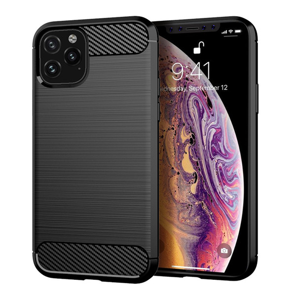 Carbon Fiber Texture Slim Armor Brushed TPU CASE COVER FOR Iphone XI XI MAX FOR IPHONE 11 XR2 2019 100PCS/LOT