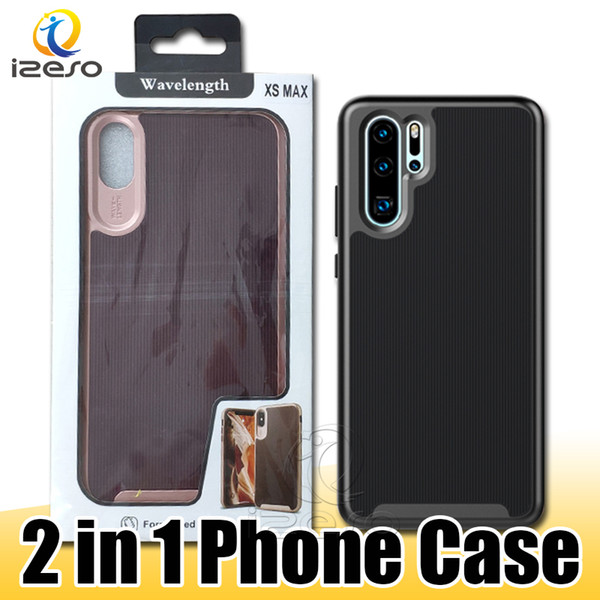 For Samsung Note 10 Note 10 Plus 5G S10e A70 Huawei P30 NOVA 4e Shockproof Hybrid TPU PC Phone Case with Retail Packaging