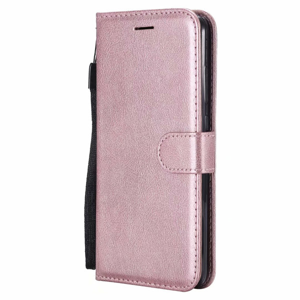 Wallet Case For Xiaomi Redmi Note 4X Flip back Cover Pure Color PU Leather Mobile Phone Bags Coque Fundas For Redmi Note 4X