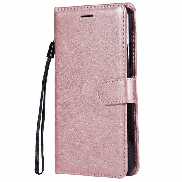 Wallet Case For Motorola Moto E4 Plus European Edition Flip back Cover Pure Color PU Leather Mobile Phone Bags Coque Fundas