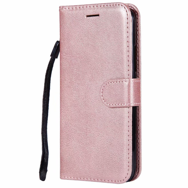 Wallet Case For Motorola Moto C European Edition Flip back Cover Pure Color PU Leather Mobile Phone Bags Coque Fundas