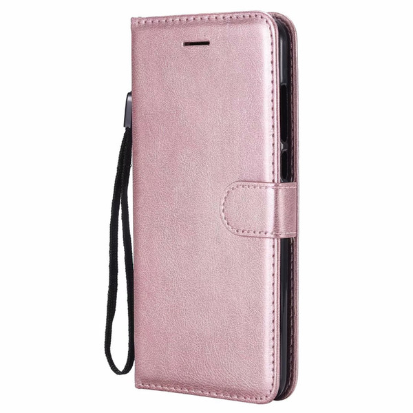 Wallet Case For Xiaomi Redmi 5 Plus Flip back Cover Pure Color PU Leather Mobile Phone Bags Coque Fundas For Redmi 5 Plus