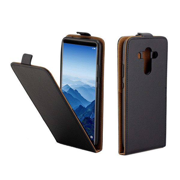 Business Leather Case For Coque Huawei Mate 10 Pro Vertical Flip Cover Card Slot Cases For Mate 10 Pro Mobile Phone Bags