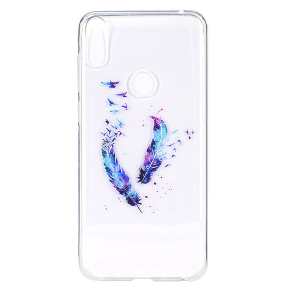 For Asus Zenfone Max Pro M2 ZB631KL Case Cover Transparent Soft TPU Colour decoration Tower bike Butterfly Girl Phone Cases