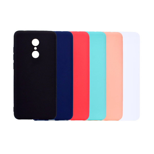 Candy Color Cover For Xiaomi Redmi 5 Plus Case Soft TPU Ultrathin Designer Mobie Phone Cases Capinha