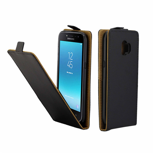 Business Leather Case For Samsung Galaxy J2 Pro 2018 J250F Vertical Flip Cover Card Slot Cases For Samsung J2 2018