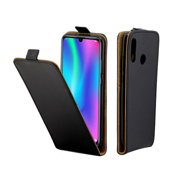 Business Leather Case For Coque Huawei Honor 10 lite/P Smart(2019) Cases Vertical Flip Cover With Card Slot Mobile Phone Bags