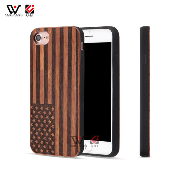 Real Rosewood High Quality Wood Cell Phone Covers Case For iPhone 5 6 7 8 X XR XS Max