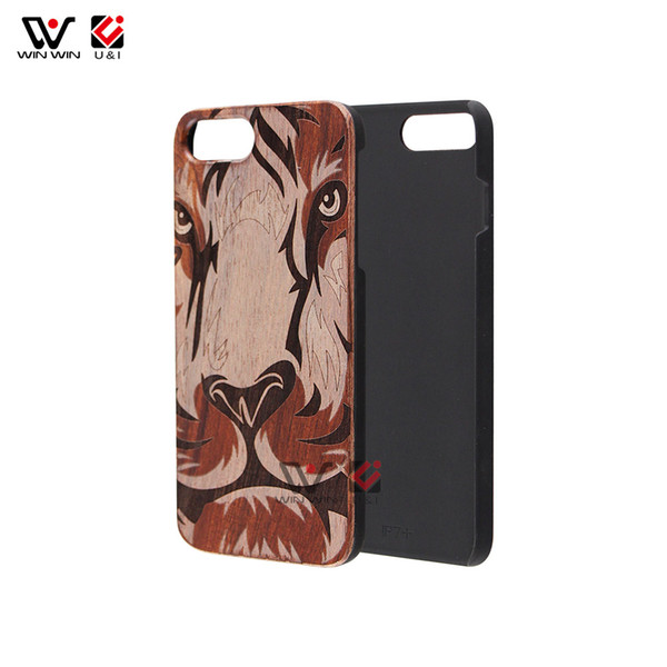 Rosewood Laser Logo Custom Designs Wooden Cell Phone Case For iPhone 5 6 7 8 X XR XS Max