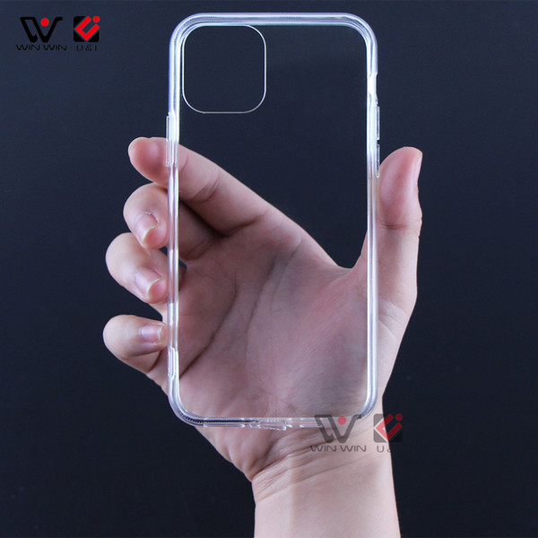 For iPhone 11 Clear TPU Case High Quality Crystal Transparent Phone Case Back Cover for iphone XI