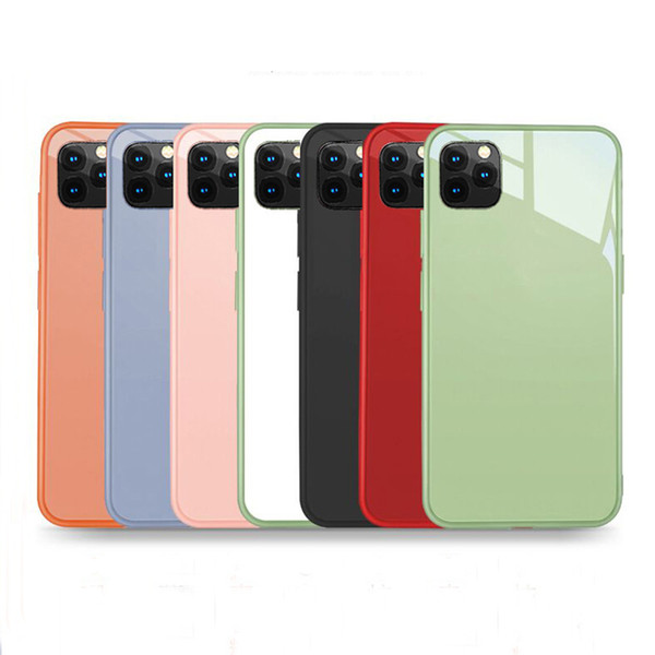 2020 Hot Sale Glass Cell Phone Case For iPhone 11 Pro Max Gradient Glass Phone Case