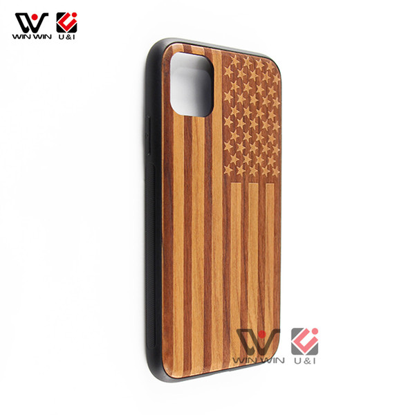 Natural Cherrywood Genuine Wood Phone Case Phone Case For iPhone 6 7 8 X 11 Pro Max