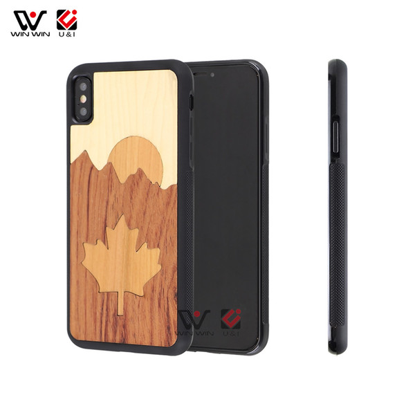 New Products Custom Wooden Cell Phone Case For iPhone 6 7 8 11 X XR XS Max