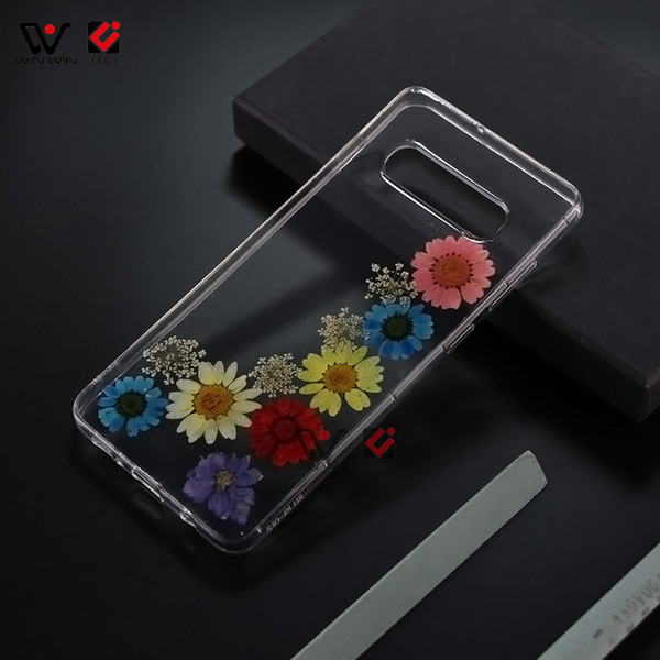 2019 New Design Dry Fruit Flowers Silicone Phone Case Cover For iPhone For Samsung For Huawei