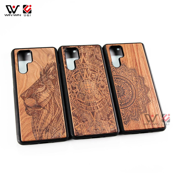 Luxury High-end Fashion Designs Natural Wood Phone Case For Huawei P20 P30 Mate 20 30 Pro