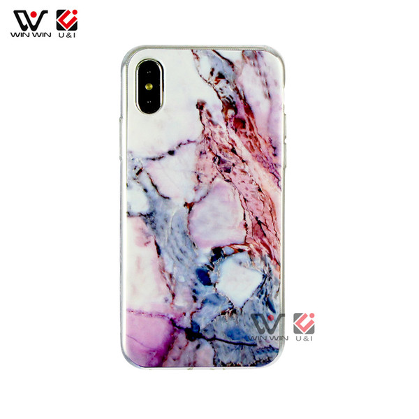 Cheap Unique Marble Silicone Phone Case For iPhone 6 7 8 Plus X XR XS Max