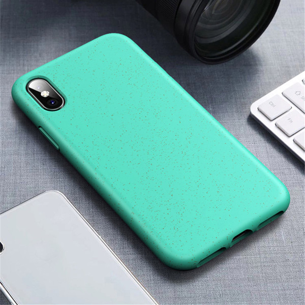 Eco Friendly Shock Proof Compostable Phone Case For iPhone 6 7 8 X XR XS Max