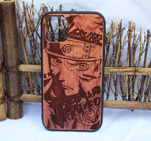 2019 High-end Quality Wooden cell phone Case For Apple iphone 11 pro max X XS MAX XR 7 7PLUS 8 Wood Mobile Phone Cover Back Shell Nature