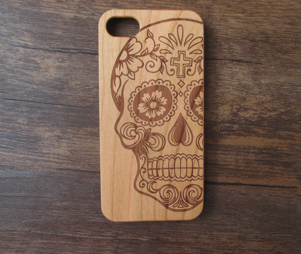 Super Quality Nature Wood Phone Case Custom Fashion Carved Mobile Phone Wood Case For Iphone 6 6s 6 plus 7 plus samsung Accessories