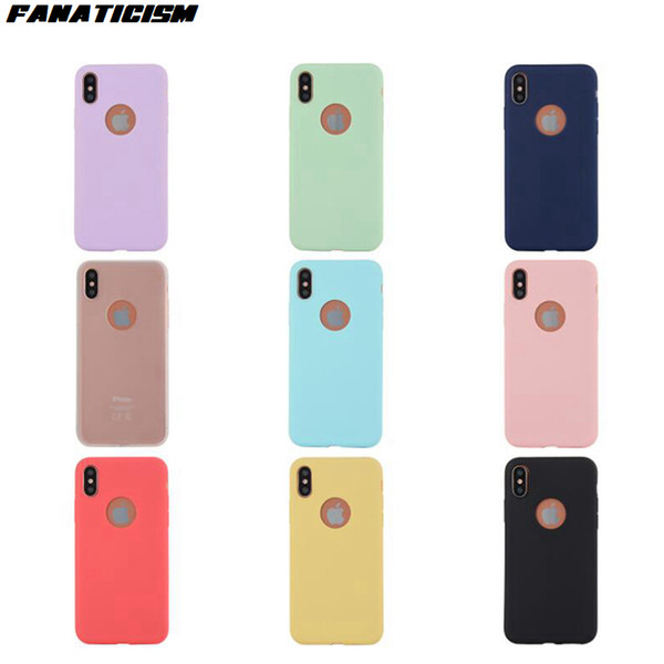 Candy Color Matte Soft TPU Phone Cases For iphone 11 Pro XR XS Max SE 6 7 8 Plus Soft Silicone Jelly Cover