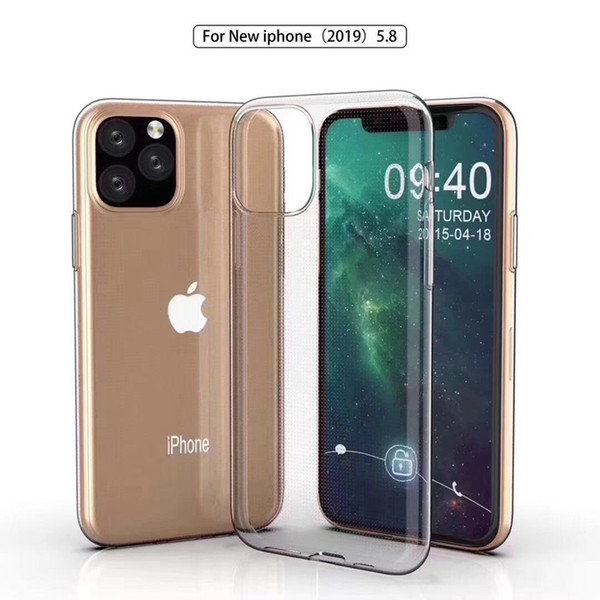 NEW Ultra-thin transparent Soft TPU Clear Cases For iPhone 11 Pro MAX X XS XR 5s 6s 7 8 Plus Crystal Gel Case