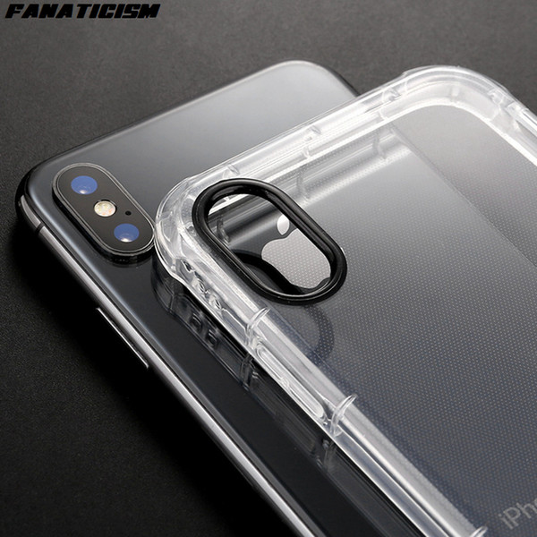 Luxury Shockproof Silicone Phone Cases For iPhone 6S 7 8 Plus 7 Plus XS Max XR 11 Case Transparent Protection Back Cover